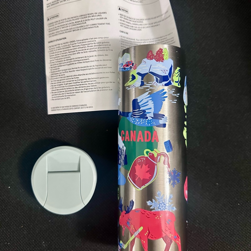 New Starbucks Canada Stainless Steel Tumbler - Picture 4 of 4